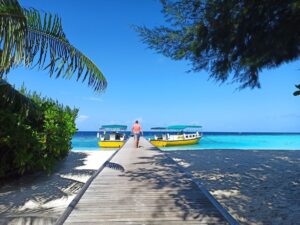 Embudu village resort at Maldives